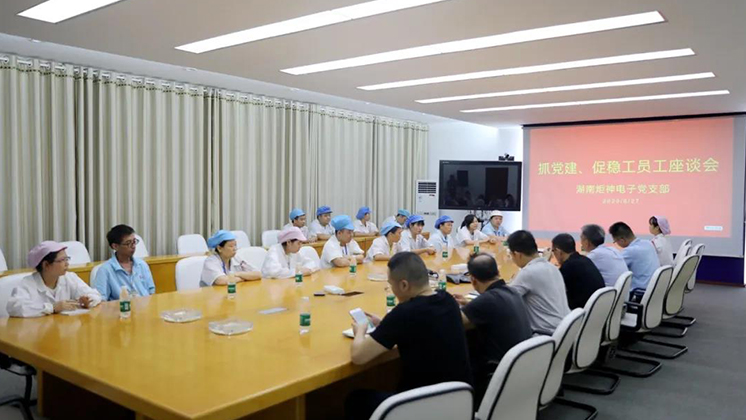 抓黨建、促穩(wěn)工”——炬神電子黨支部為企業(yè)穩(wěn)工獻(xiàn)計(jì)獻(xiàn)策